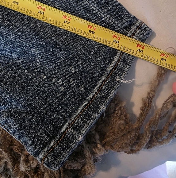 Judy Blue Boyfriend Fit Hi-Rise Bleach Splash Jeans Size 29 - Picture 11 of 13